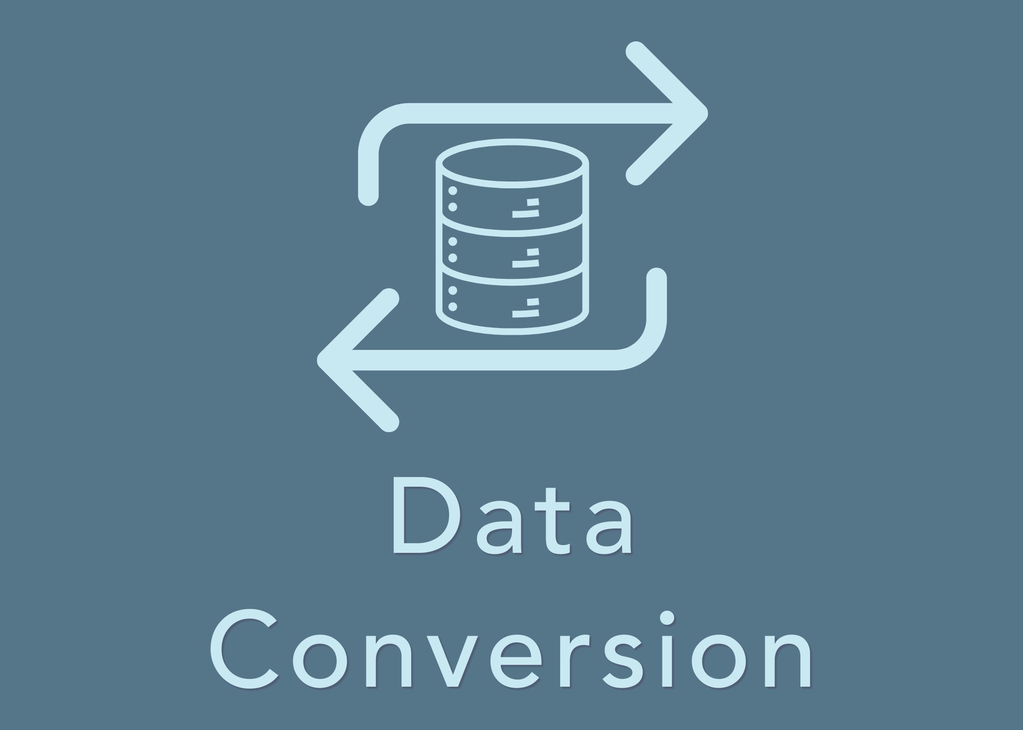 Data Conversion - BG