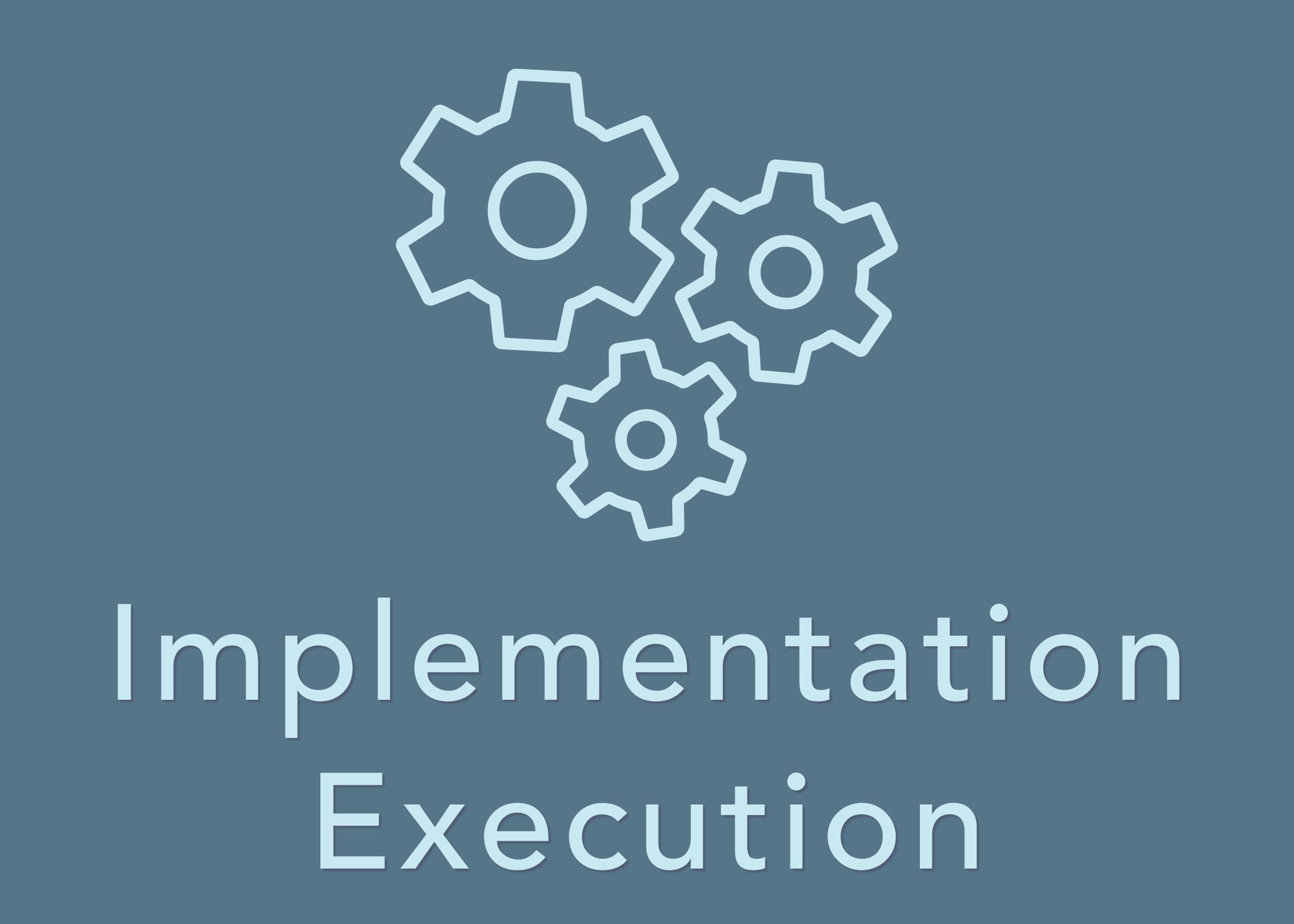 Implementation Execution - BG-1